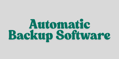 Automatic Backup Software